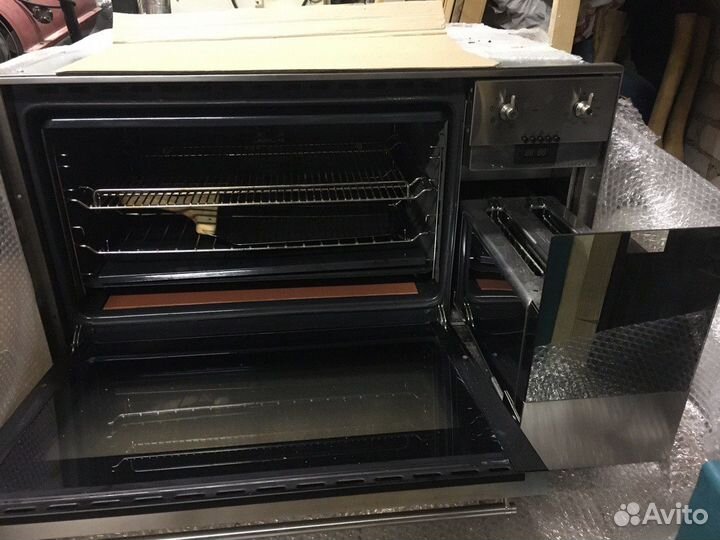 Духовой шкаф с тостером smeg SE995XT-7