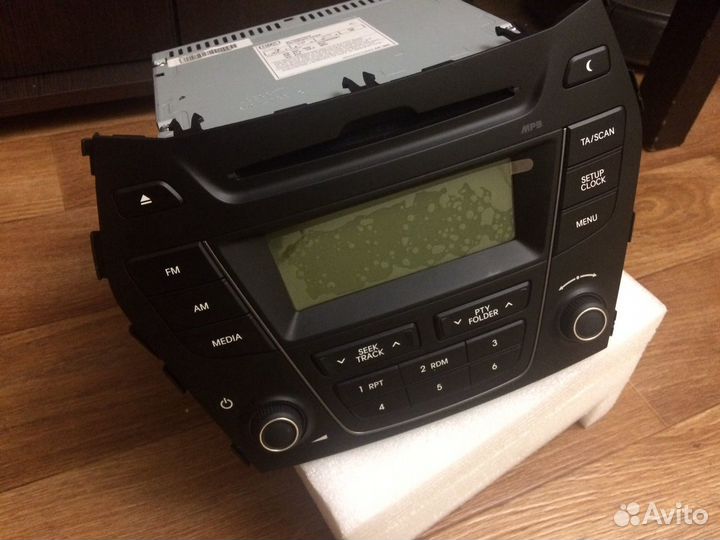 Автомагнитола гу Hyundai Santa Fe III (оригинал) м