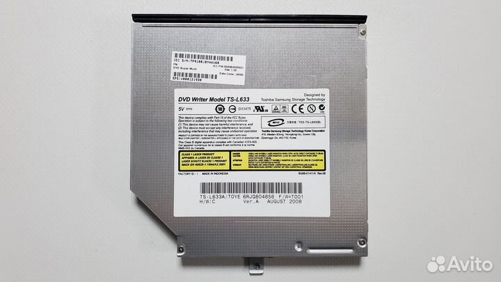DVD привод с панелью Toshiba Satellite L300