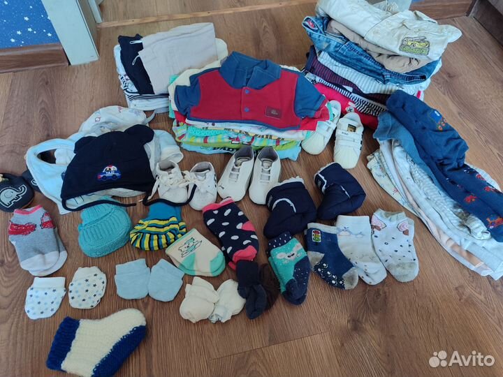 Пакет вещей от 0 до 6 месяцев
