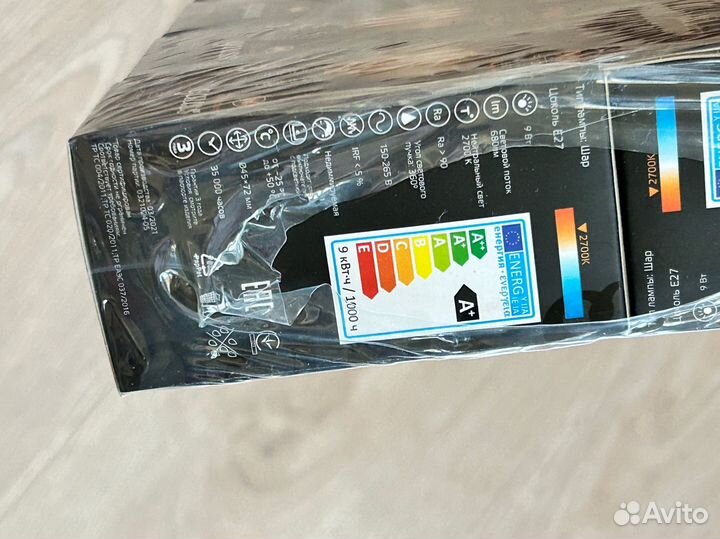 Лампа светодиодная Филаментная 9w