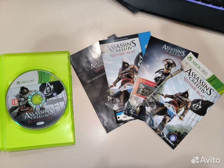 Assassins creed 4 черный флаг Xbox 360