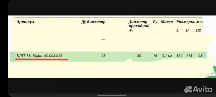 Задвижки (краны шаровые)