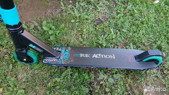 Подростковый freestyle самокат Re:action
