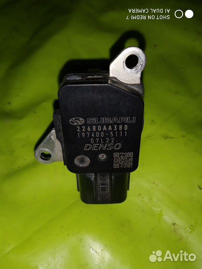 Датчик расхода воздуха на Subaru Outback BR9 2010г