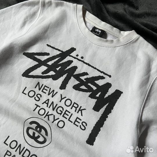 Свитшот Stussy world tour original