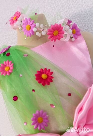 Платье весны на утренник