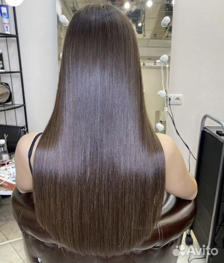 Коррекция нарощенных волос