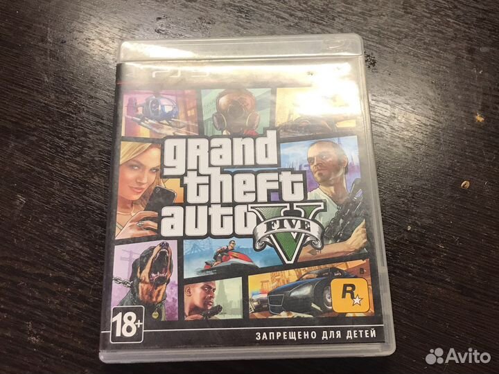 Диски на ps3 гта 5