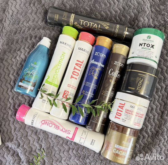 Кератин ботокс для волос natureze