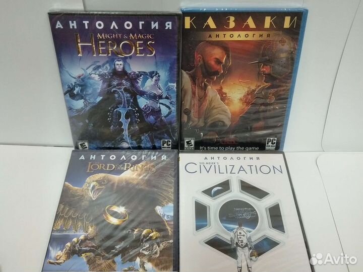 Большой выбор игр антологии