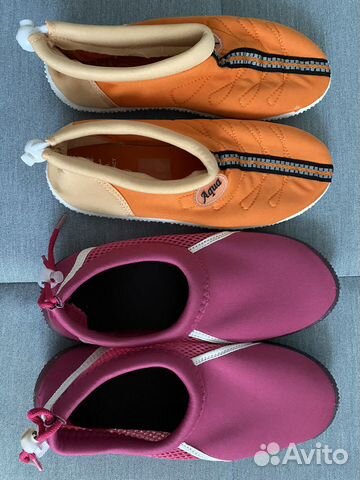 Аквашуз/ тапочки д/плавания коралл., р. 38