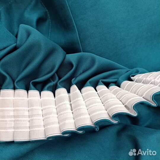 Шторы канвас 4м(2шт по 2м) качественный пошив