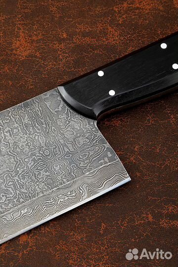 Тяпка 9 дамаск цельнометаллическая черный граб
