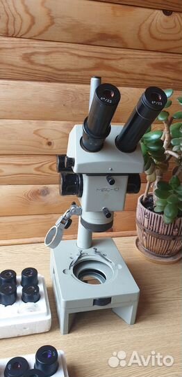Микроскоп мбс 10 СССР
