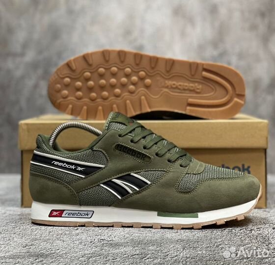 Кроссовки Reebok Classic (41 42 43 44 45 46) хаки