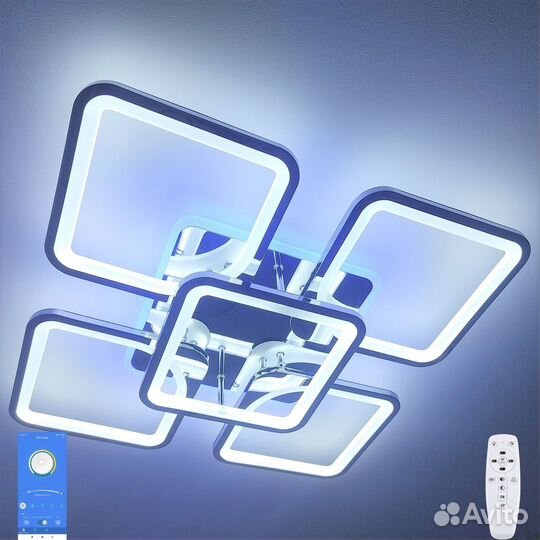 Светодиодная люстра от производителя (№080)