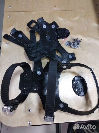 Крепления для охотничьих лыж полужесткие