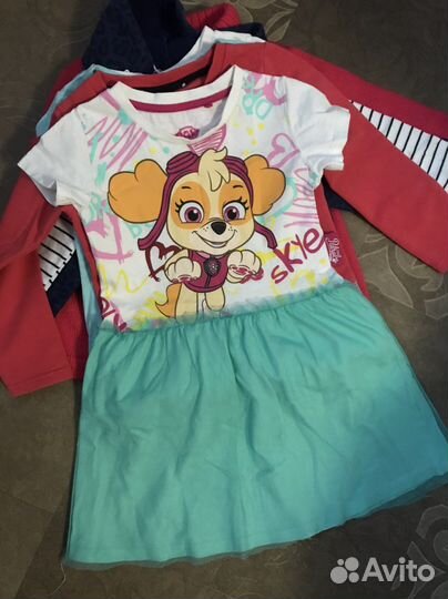 Пакет вещей на девочку 98 104