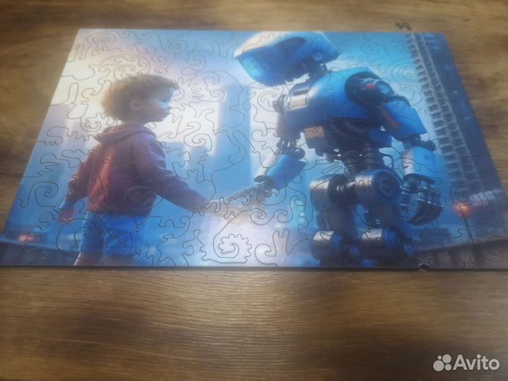 Пазл по вашему фото деревянный