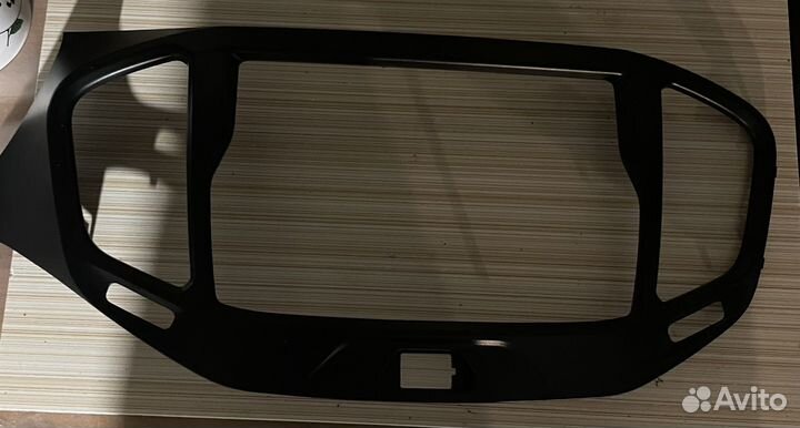 Рамка для магнитолы лада веста