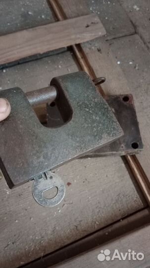 Замок дверной накладной СССР