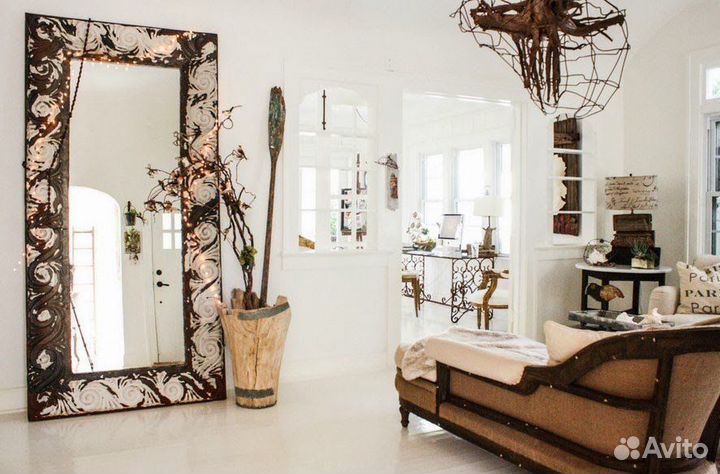 Зеркало с подсветкой под заказ