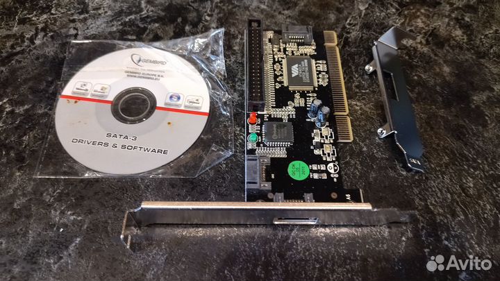 Адаптер SATA-3 Serial ATA PCI host adapter