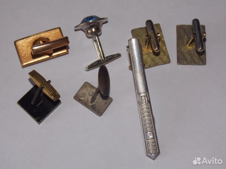 Запонки на рубашку, заколка, пуговицы СССР
