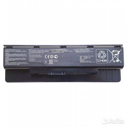 Аккумулятор для ноутбука Asus N56. Отп. в регионы