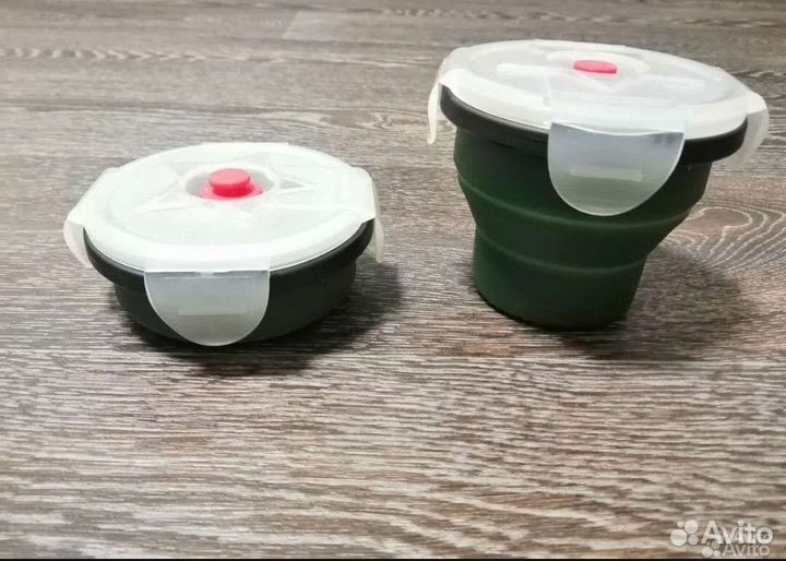 Стакан армейский складной