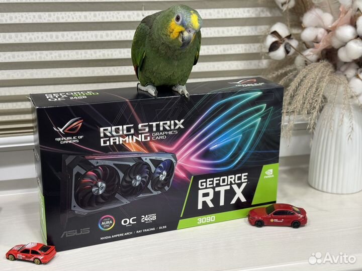 RTX 3090 Asus ROG Strix OC 24gb / обмен, trade-in