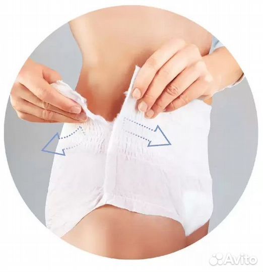 Подгузники-трусы для взрослых seni active L