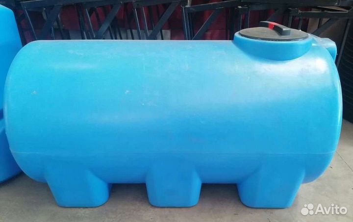 Бак для воды 1000 литров горизонтальная