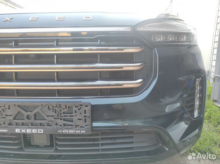 Защитная сетка в бампер. Есть установка