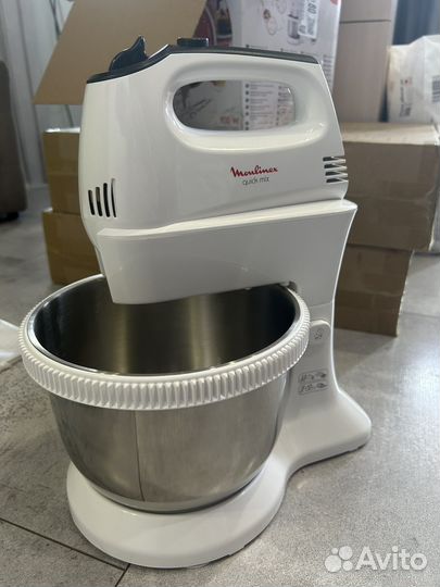 Миксер moulinex quickmix hm3121b1 новый