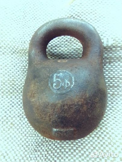 Гиря старинная 5 футов