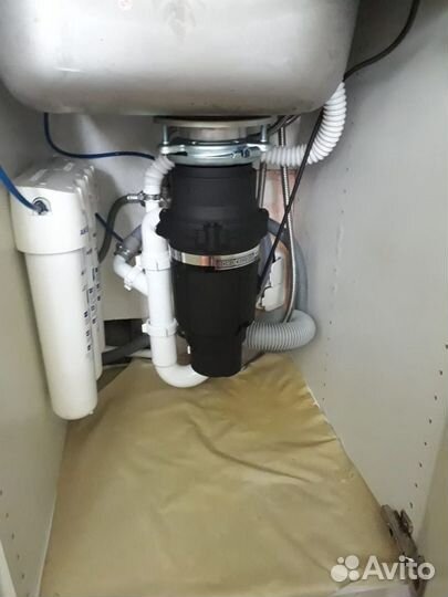 Установка измельчителя пищевых отходов