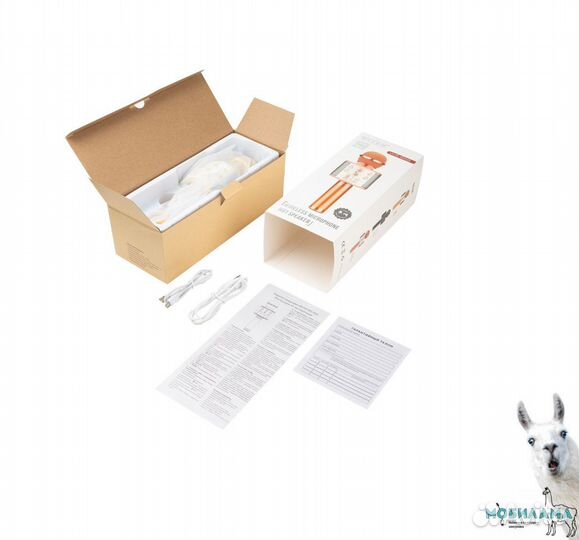 Bluetooth-микрофон WS-858 (бело-золотой)