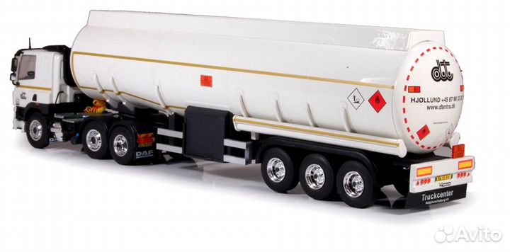 1/50 DAF Dantra бензовоз цистерна Tekno редкий