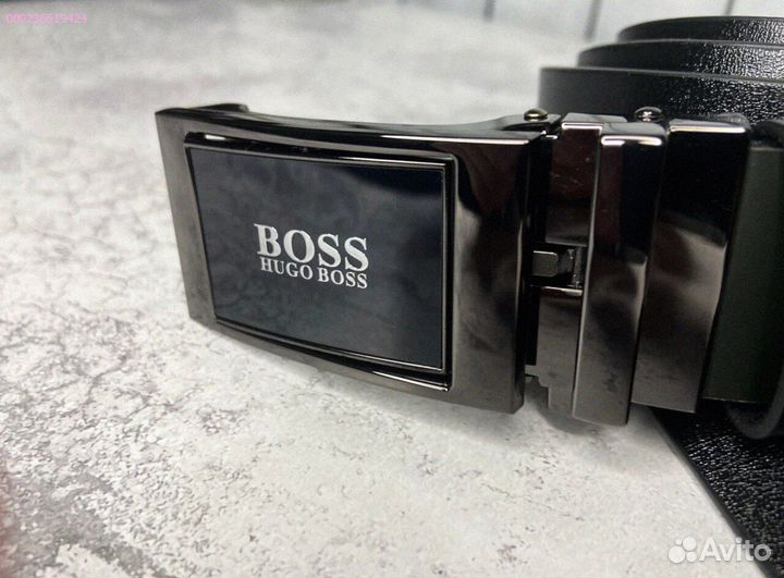 Ремень Hugo Boss автомат двусторонний