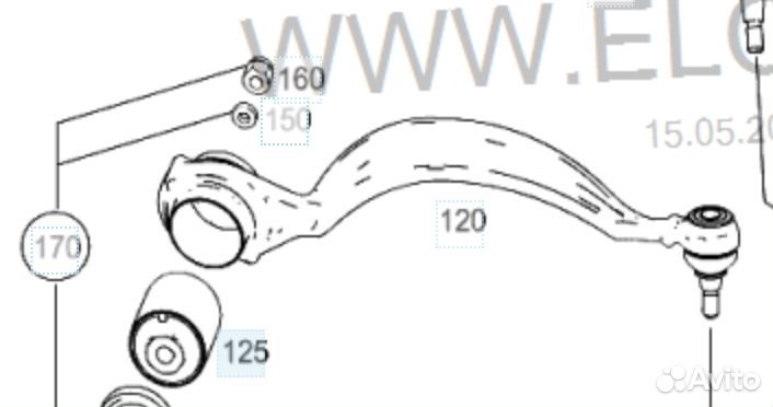 Сайленблоки рычагов s w 221