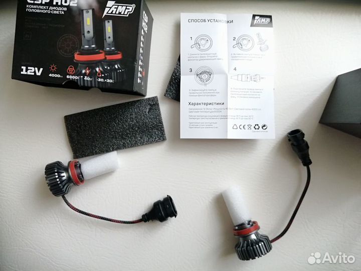 Светодиодные лампы AMP CSP