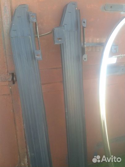 Защита бампера и ступени