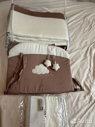 Балдахин, бортики,постельное белье