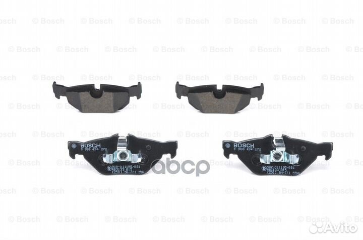 Колодки торм. зад. 0986494272 Bosch