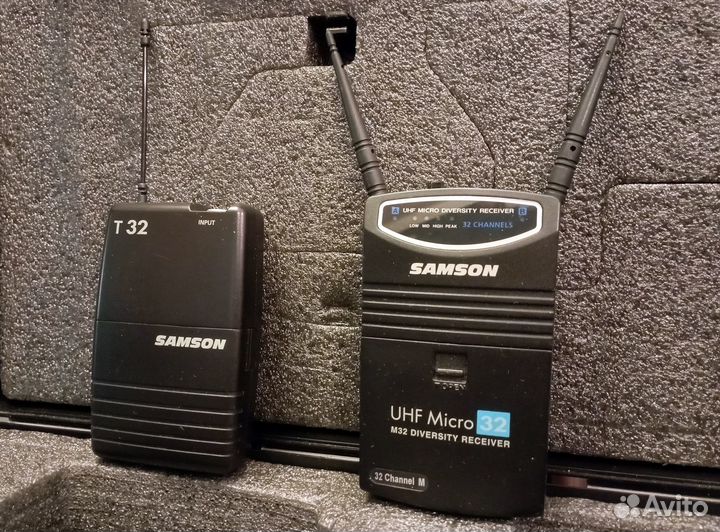 Samson UHF Micro 32. Радиосистема. Комплект