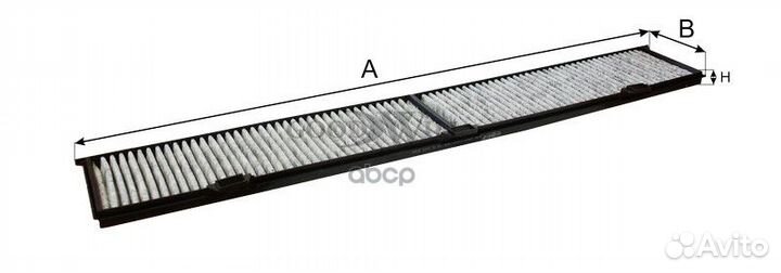 Фильтр салона угольный;BMW