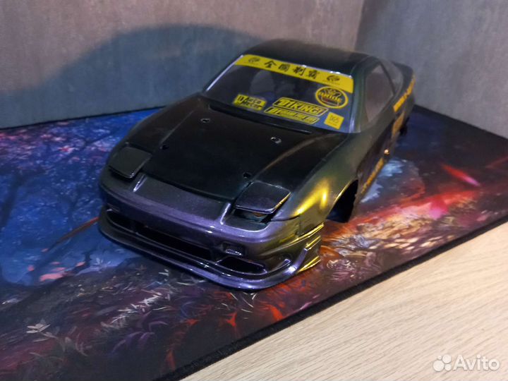 Кузов rc drift 1 10 Nissan 180sx