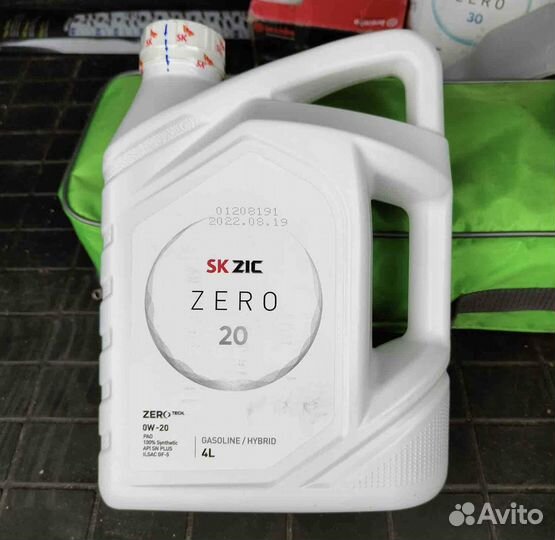 Моторное масло ZIC 0w20